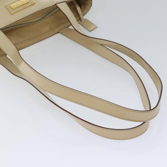 CELINE Shoulder Bag Canvas Beige - Picture 7 of 12